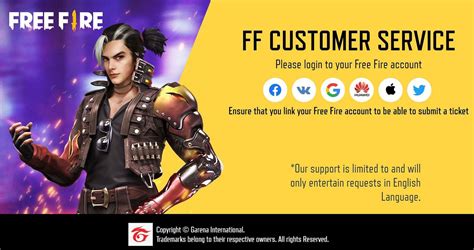 Free Fire Help Center How to submit request for in game queries hacker reports and more