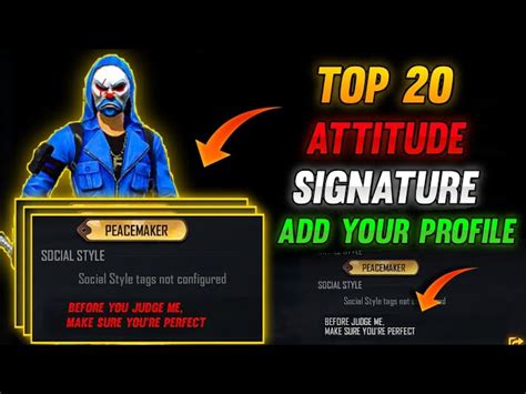 Free Fire ID Signature trick How to get colored text and unique fonts in May 2022