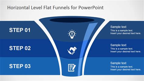 Free Flat Funnel PowerPoint Template SlideModel