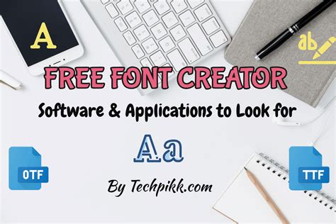 Free Font Creator Best Online Software to Design Fonts