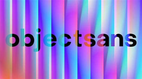 Free Font Friday Objective