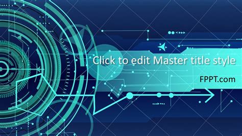 Free Future Technology PowerPoint Template is a modern template for