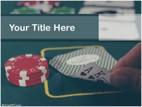 Free Gambling PowerPoint Templates - MyFreePPT.com