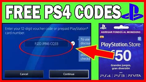 Free Gift Card Codes Ps4