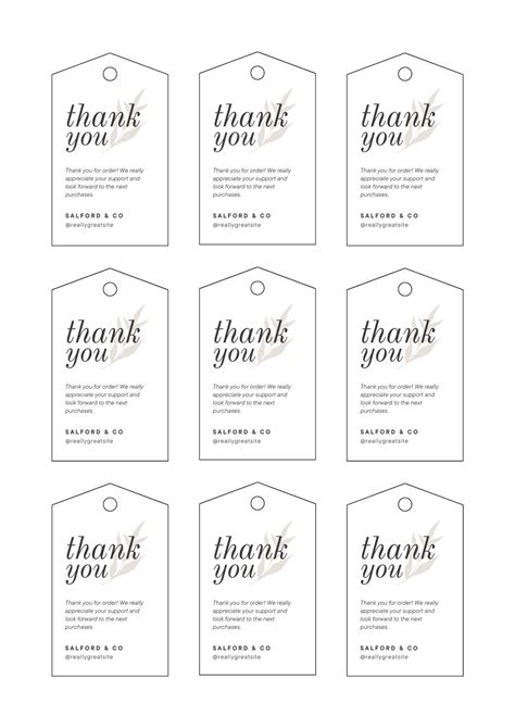 Free Gift Tag Templates to Create a Personalized Tags