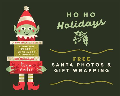 Free Gift Wrapping and Photos with Santa at Town Center Corte Madera ...