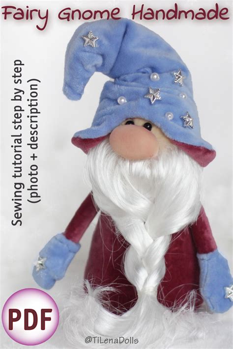 Free Gnome Pattern Gnome Patterns Gnomes Printable Sewing Patterns