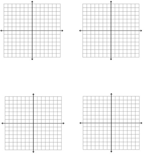Free Graph Paper with Axis Template in PDF