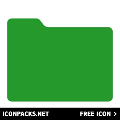 Free Green Folder SVG, PNG Icon, Symbol. Download image - icon …