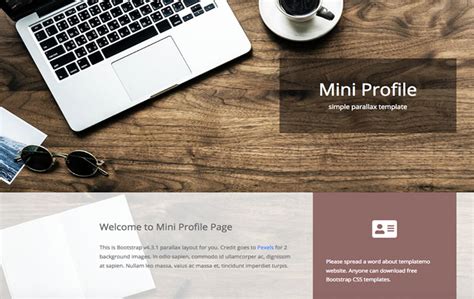 Free HTML CSS Web Element Templates