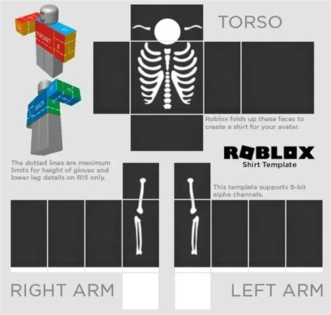 Free Halloween Roblox Clothing Skeleton Sweater Roblox Clothes Free