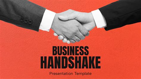 Free Handshake Google Slides And Powerpoint Templates Presentationgo