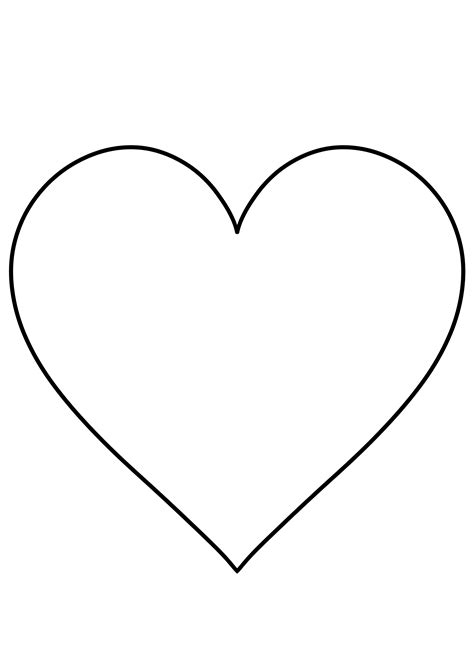 Free Heart Template Download