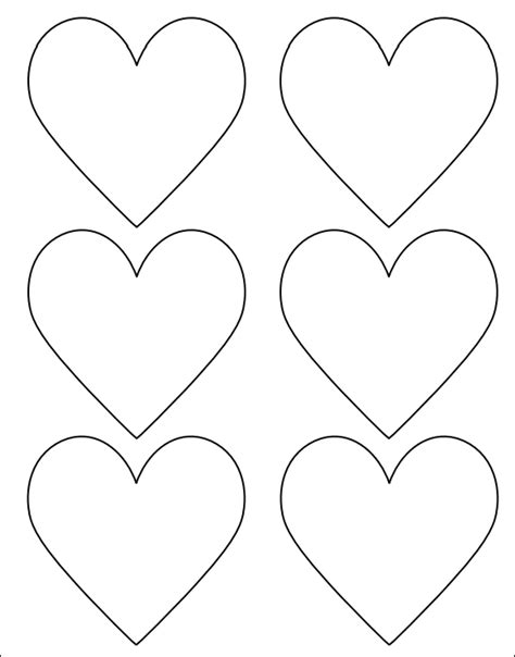 Free Heart Template Download