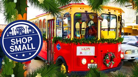 Free Holly Jolly Trolley Rides on Small Business Saturday