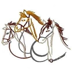 Free Horse Head Embroidery Design AnnTheGran.com