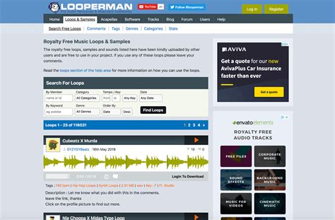 Free Im An Albatross Loops Samples Sounds - looperman.com