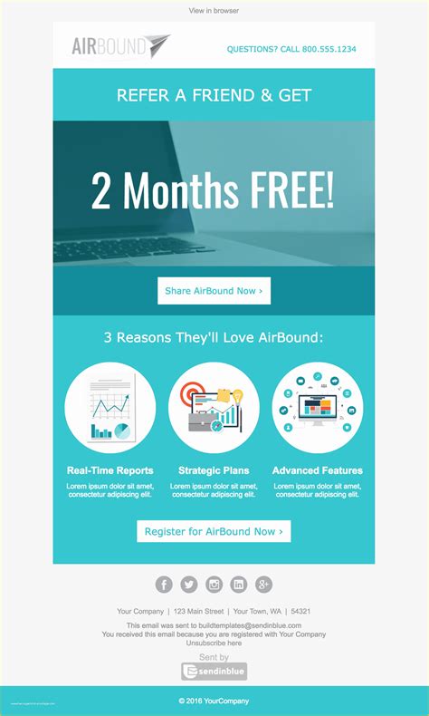 Free Interactive Email Templates Of top 8 B2b Email Templates for