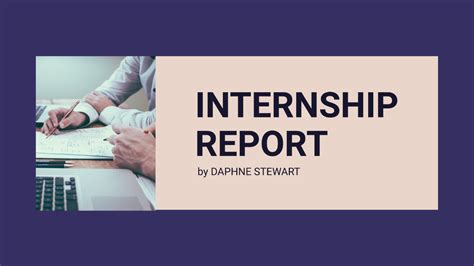 Free Internship Report Sample Template Download in Word, Google Docs