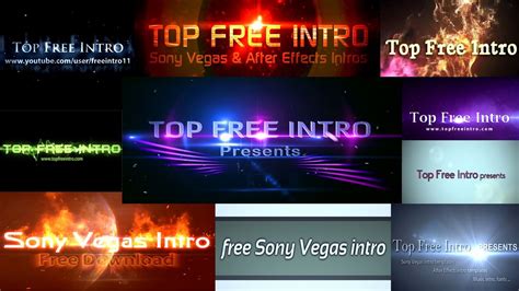 Free Intro Templates after Effects Latter Example Template
