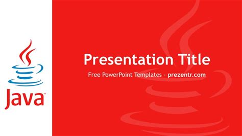 Free Java Powerpoint Template Prezentr Ppt Templates