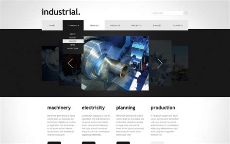 Free Javascript Animated Template Website Website Templates