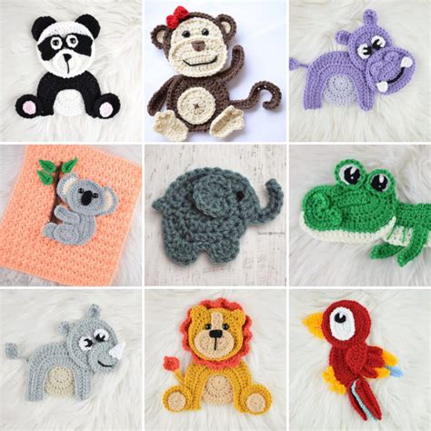 Free Jungle Animal Applique Patterns Appliq Patterns Applique Patterns Baby Quilt Patterns Applique