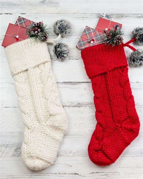 Free Knit Patterns for Stockings