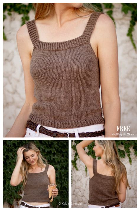 Free Knit Tank Top Pattern Free Knitting Patterns For Tank Tops Are