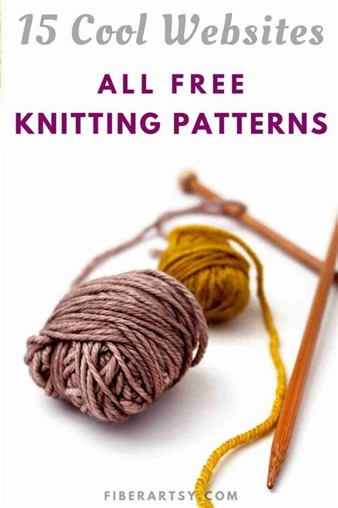 Free Knitting Patterns Online 15+ Great Websites