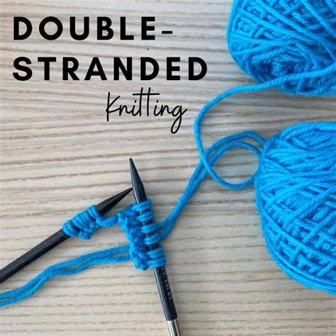 Free Knitting Patterns Two Strands