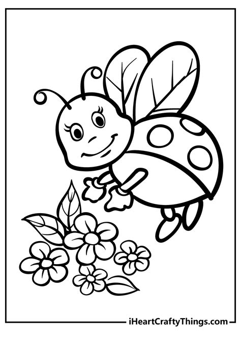 Free Ladybug Coloring Pages