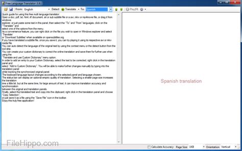 Free Language Translator and File Converter for Windows
