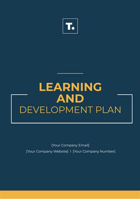 Free Learning And Development Plan Template Edit Online & Download