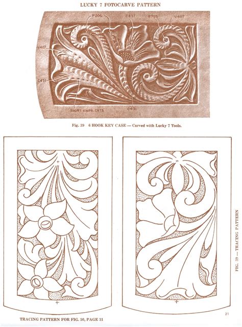 Free Leather Tooling Patterns Leather Tooling Patterns Tooling Patterns Leather Tooling