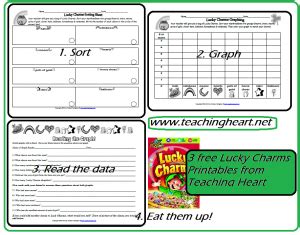 Free Lucky Charms Sort Graph Data Teaching Heart Blog