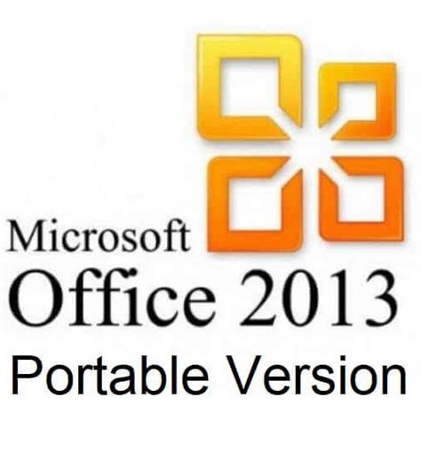 Free MS Office 2013 portable