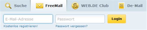 Free Mail Web.de Mein Login - Tecupdate.com