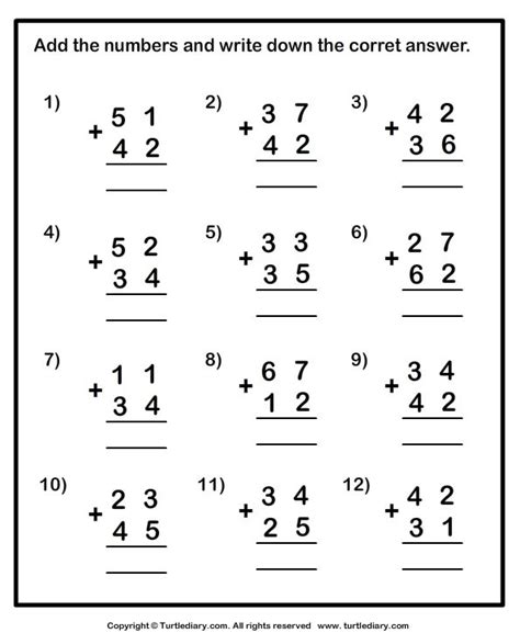 Free Math Exercises