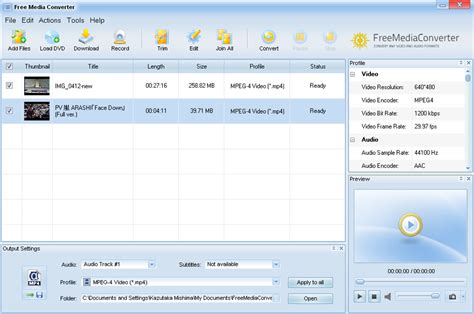 Free Media Converter for Windows
