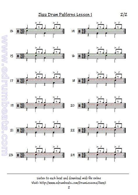 Free Midi Drum Patterns Files statprogram