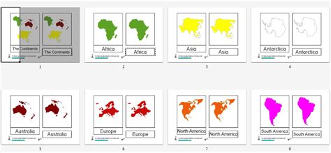 Free Montessori Continent Nomenclature Cards Age 3 To 6