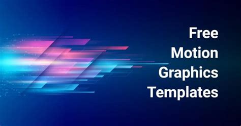 Free Motion Graphics Templates For Premiere Pro