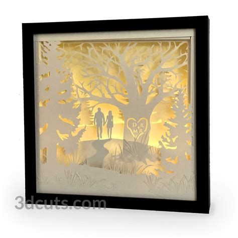 Free Multi Layered Shadow Box Svg For Cricut Layered SVG Cut File