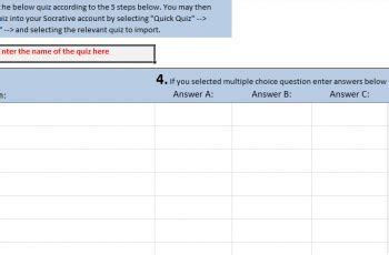 Free Multiple Choice Test Maker Template 2020 Free Download Excel