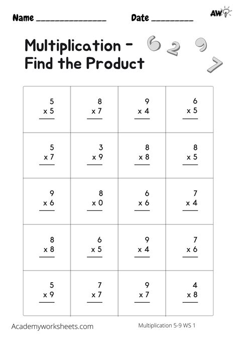 Free Multiplication Worksheets Multiplication com Worksheets Library