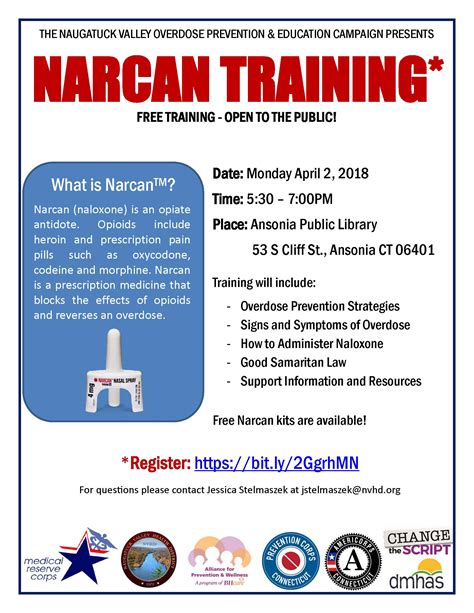 Free Narcan training to be held in Clifton Park