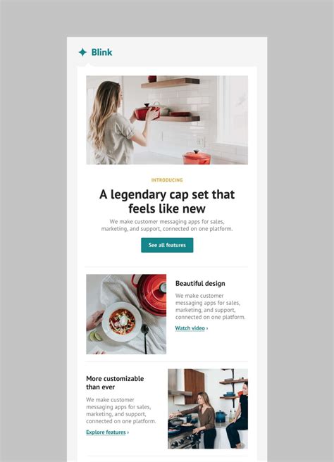 Free Newsletter Template HTML Of Newsletter & Blog Articles Provided