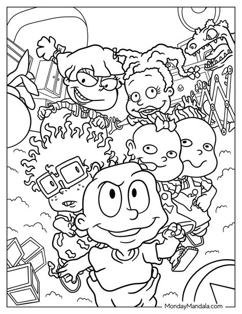 Free Nickelodeon Coloring Pages Picture