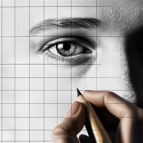 Free Online Course in Art Lesson Presents Grid Drawing Technique a 